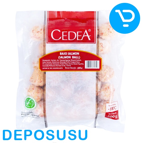 Jual Cedea Baso Salmon Ball Gr Frozen Food Shopee Indonesia