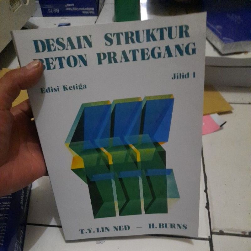 Jual Desain Struktur Beton Prategang Edisi Ketiga Jilid Ty Lin Ned