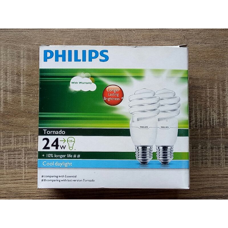 Jual Philips Lampu Tornado W W W W W E Putih Cool Daylight