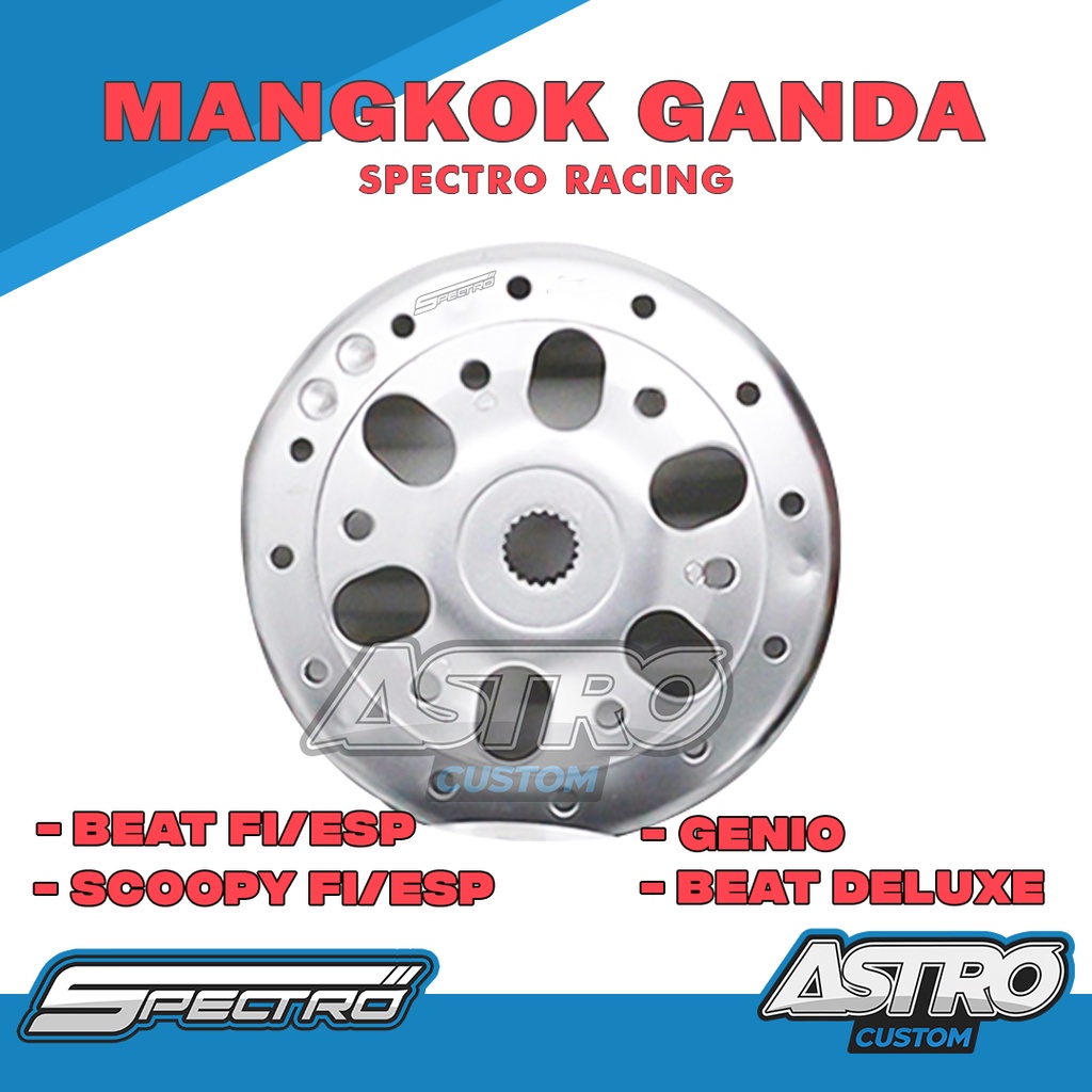 Jual Mangkok Kampas Ganda BeaT Fi ESP Scoopy Fi ESP Genio Vario 110 Fi