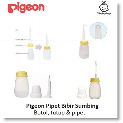 Jual PIGEON BOTOL PIPET BIBIR SUMBING CLEFT PALATE LANGIT MULUT