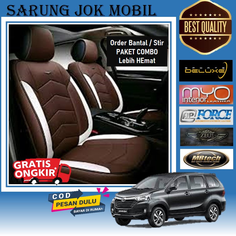 Jual SARUNG JOK MOBIL AVANZA 2011 2012 XENIA 2011 2012 100 ADEM TANGAN