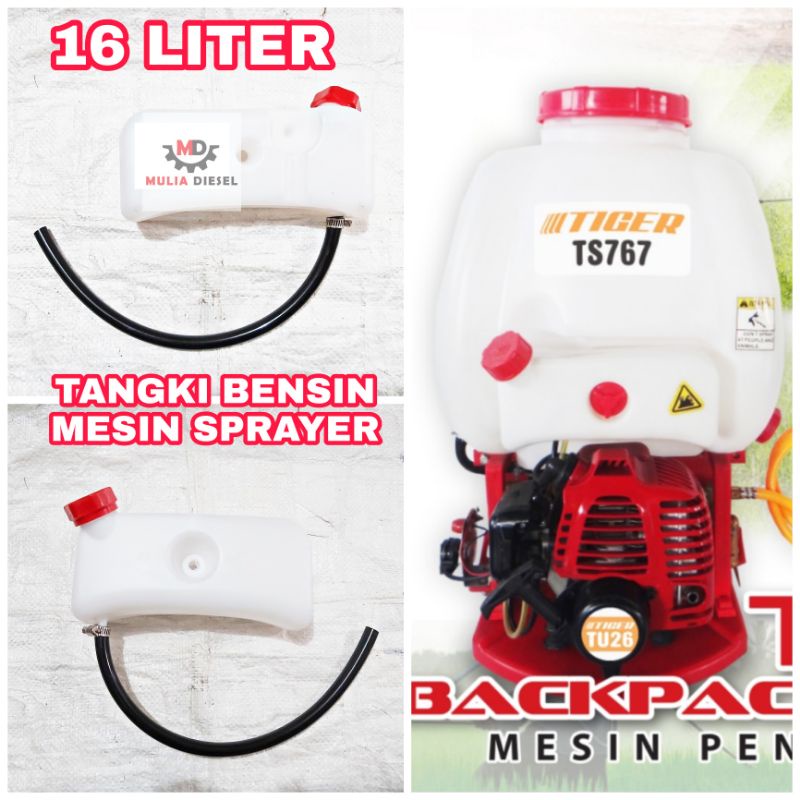 Jual Tangki Teng Bensin Mesin Semprot Sprayer Hama Tu Tu Liter