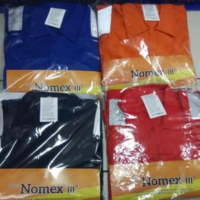 Jual COVERALL WEARPACK SAFETY NOMEX LllA Baju Safety Pertamina Wellder