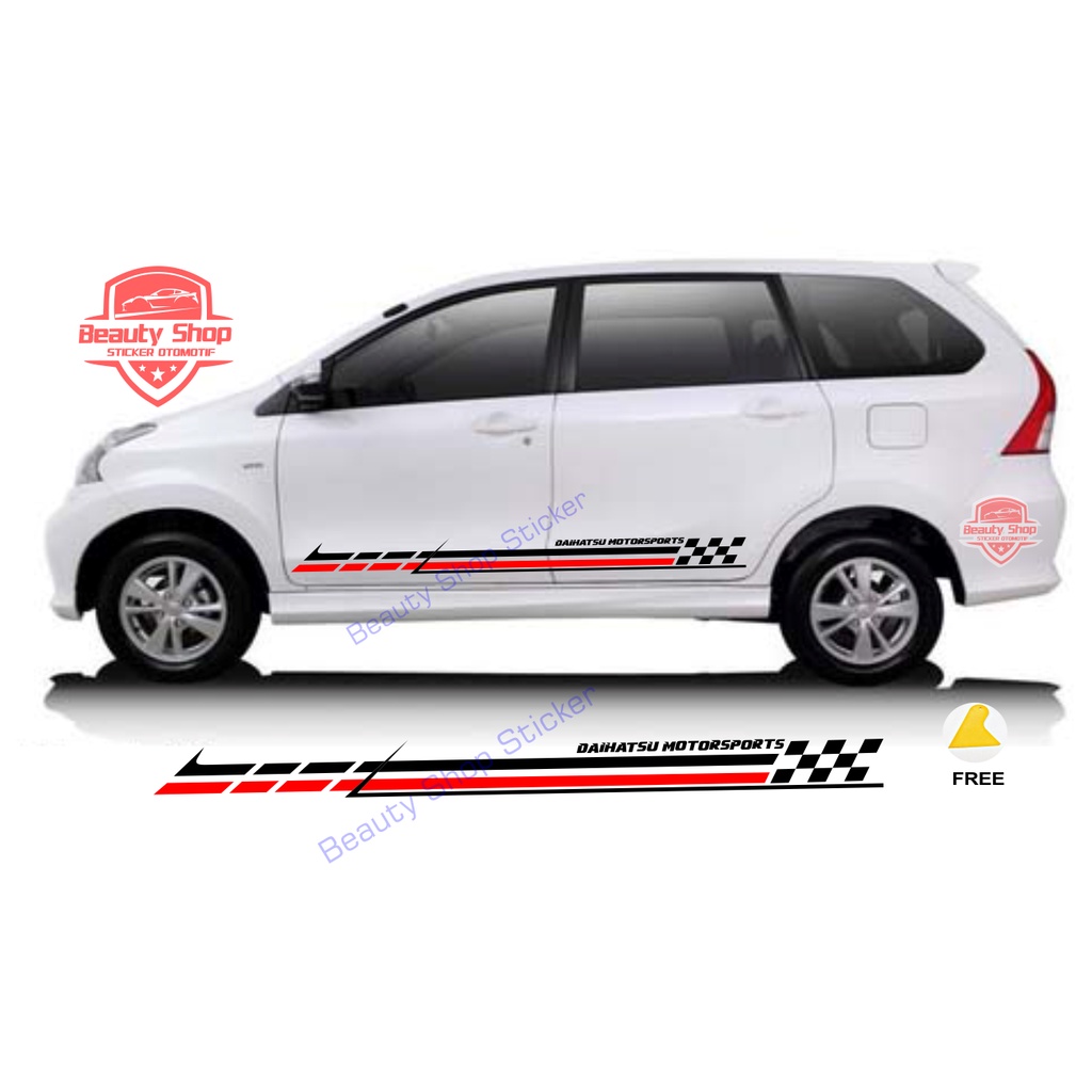 Jual Stiker Sticker Mobil Daihatsu Xenia List Cutting Stiker Sigra