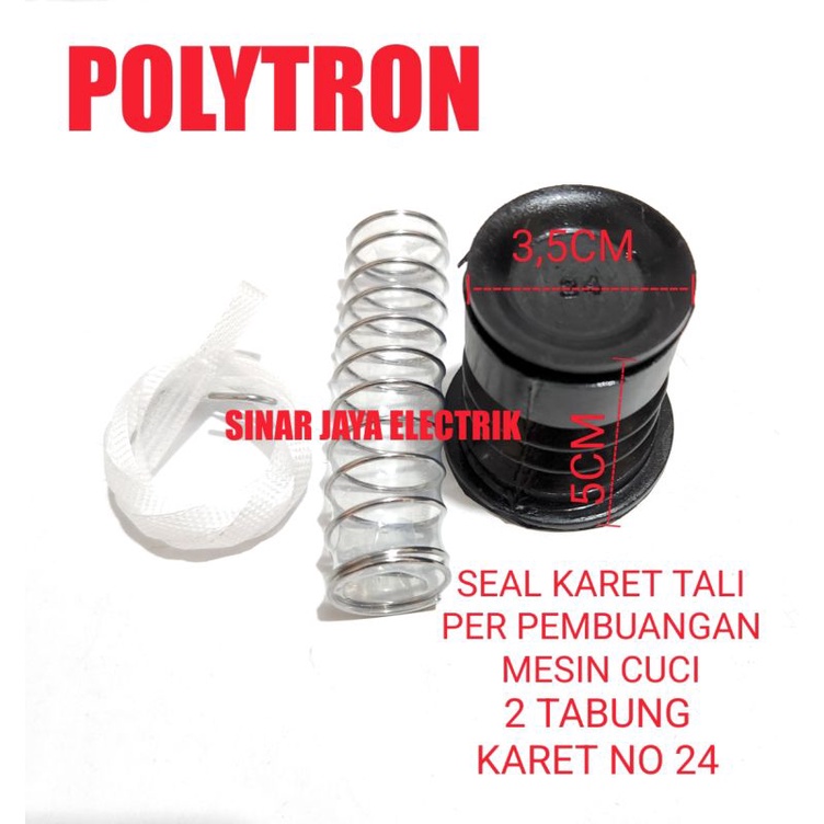 Jual Seal Karet Per Tali Pembuangan Mesin Cuci Polytron Tabung