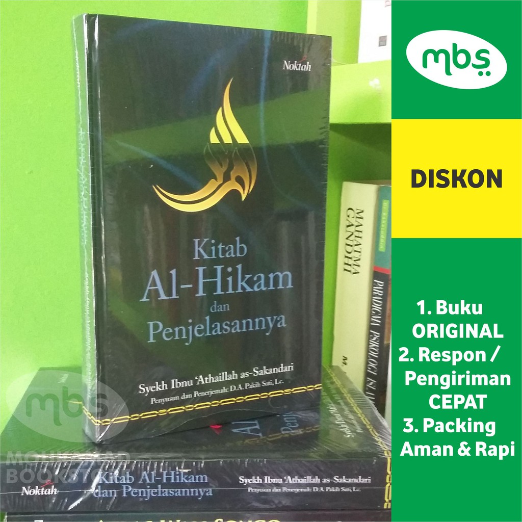 Jual BUKU KITAB AL HIKAM DAN PENJELASANNYA Syekh Ibnu Athaillah As