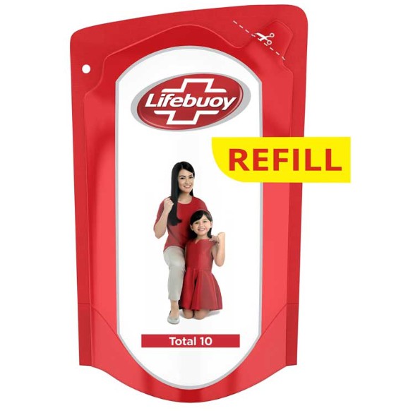 Jual Lifebuoy Sabun Mandi Cair Refill Total Ml Shopee Indonesia