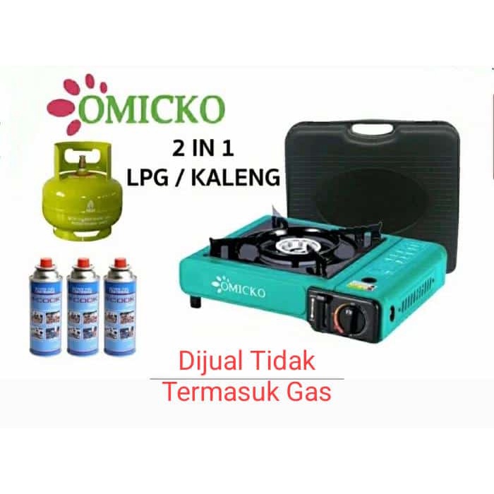 Jual Kompor Portable 2in1 Omicko Shopee Indonesia