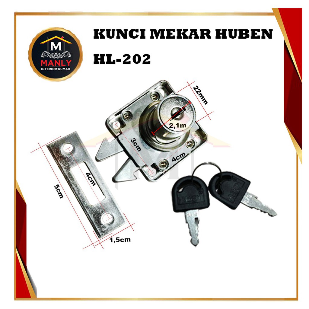 Jual Kunci Laci Mekar Mekar Hl Lemari Pintu Geser Sliding Laci