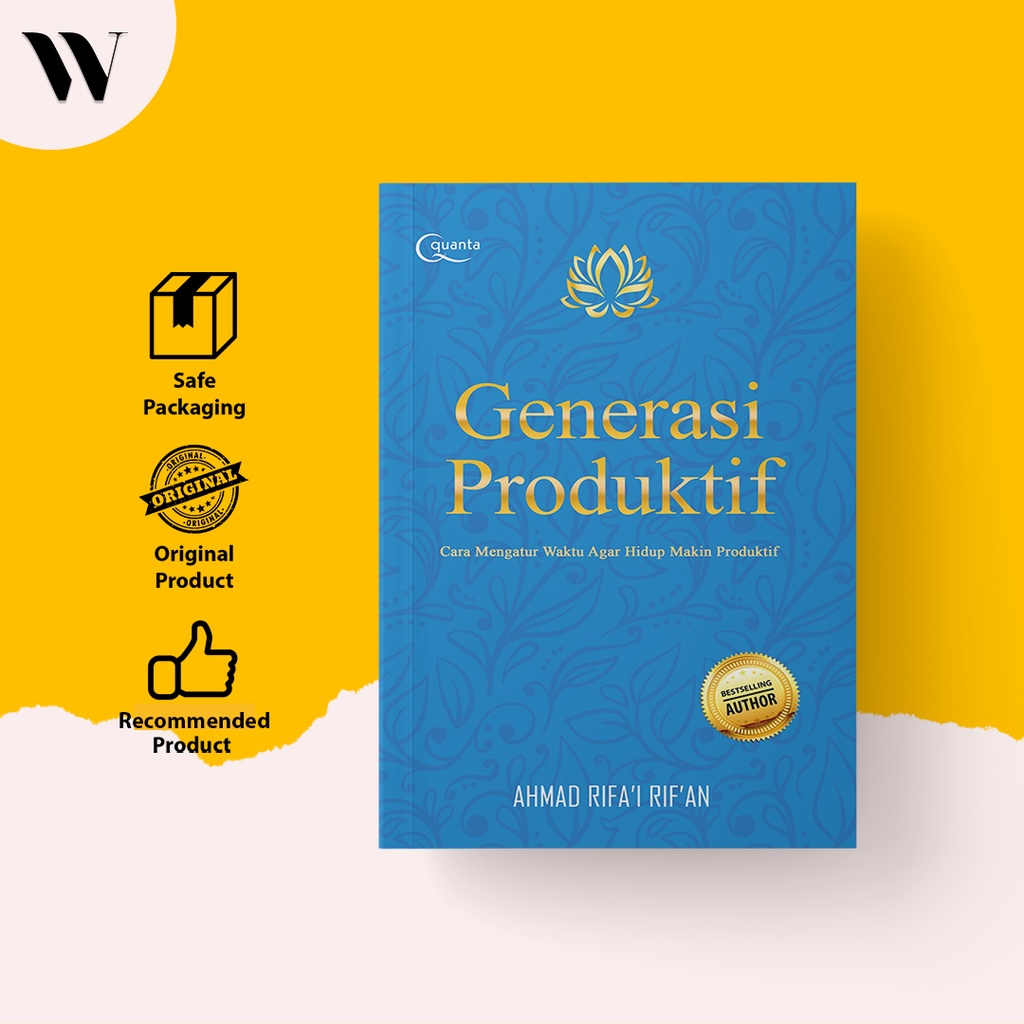 Jual Buku Self Improvement Generasi Produktif By Ahmad Rifai Rifan