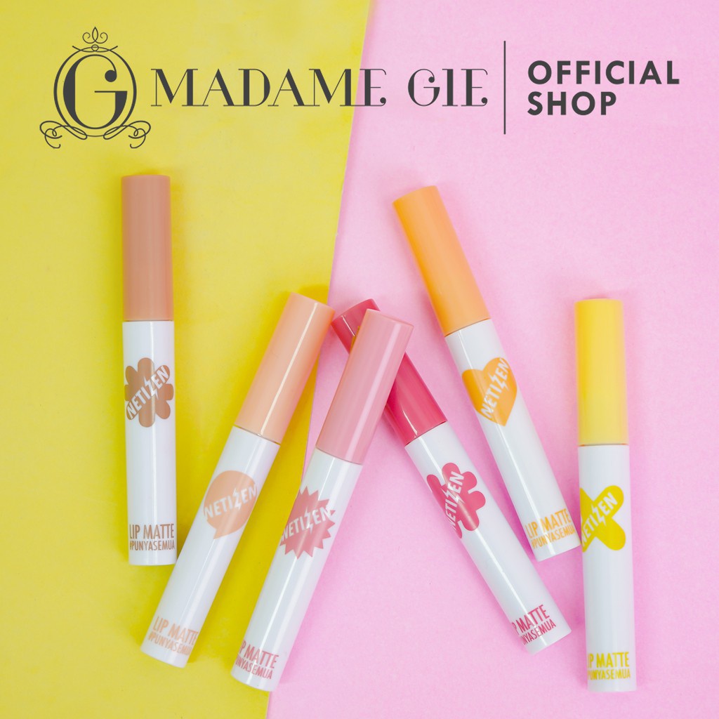 Jual Madame Gie Lip Matte Netizen Make Up Lipstick Lip Cream