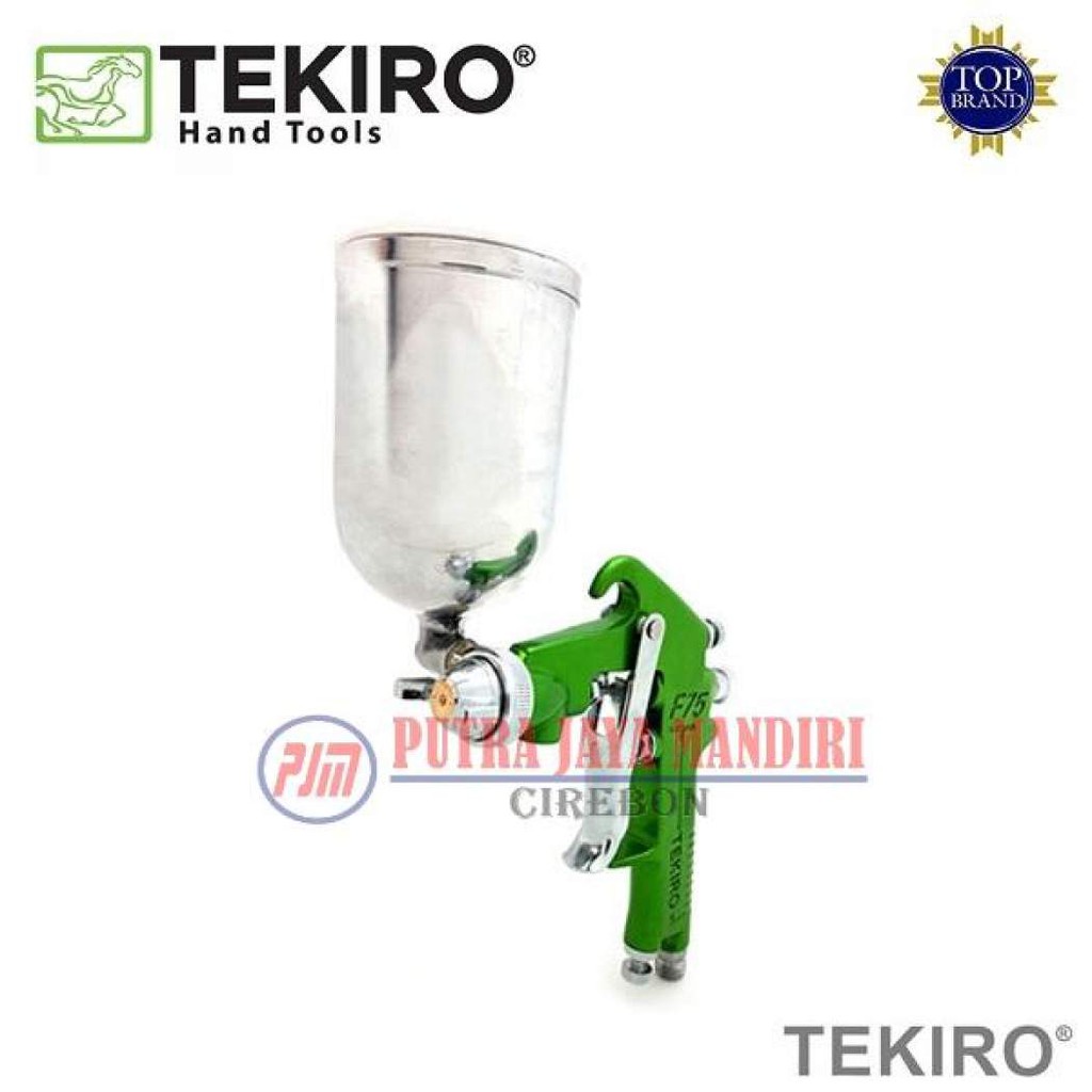 Jual Tekiro Spray Gun Semprotan Cat F75 G Tabung Atas Alat Semprot