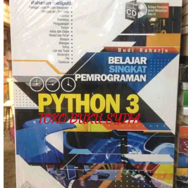 Jual BUKU ORIGINAL BELAJAR SINGKAT PEMROGRAMAN PYTHON 3 CD Shopee