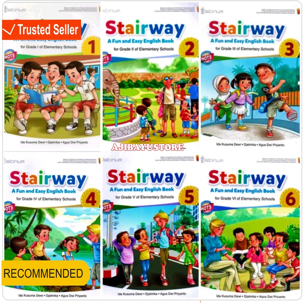 Jual Buku Pelajaran Bahasa Inggris Sd Stairway Sd Kelas