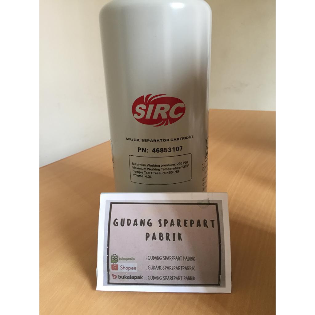 Jual Sparepart Mesin Compressor Oil Separator Ingersoll Rand 46853107