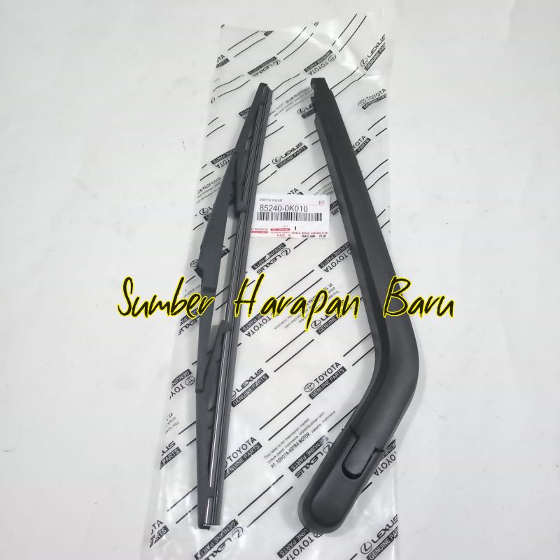 Jual Wiper Arm Blade Assy Belakang Toyota Avanza Xenia Veloz Innova