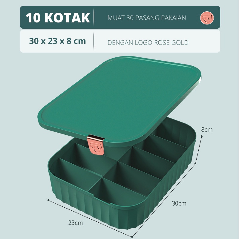 Jual Muzy Tempat Penyimpanan Kotak Bra Kotak Serbaguna Kotak