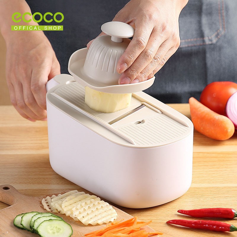 Jual Ecoco Multifunctional Vegetable Cutter Alat Potong Sayur Buah All