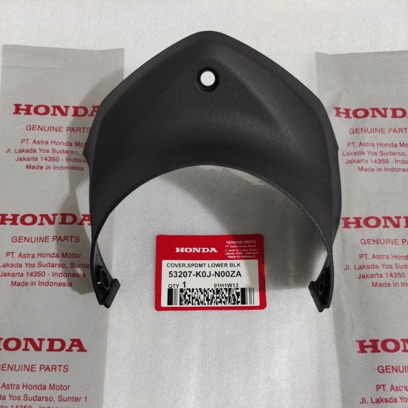 Jual Cover Batok Bawah Spedometer Speedo Hitam Honda Genio Ori 53207