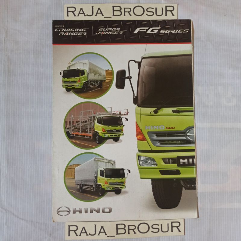 Jual Poster Brosur Hino Fg Series Super Cruising Ranger Super