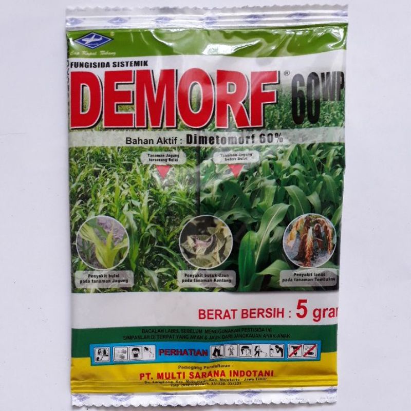 Jual Demorf 60WP 5 Gram Fungisida Dan Perlakuan Benih Shopee Indonesia