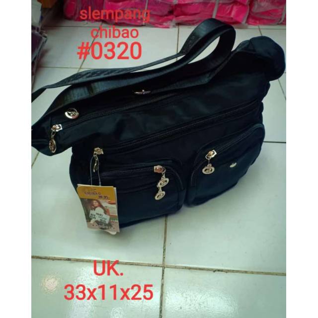 Jual CHIBAO TAS SELEMPANG REAL PICT 100 IMPORT Shopee Indonesia