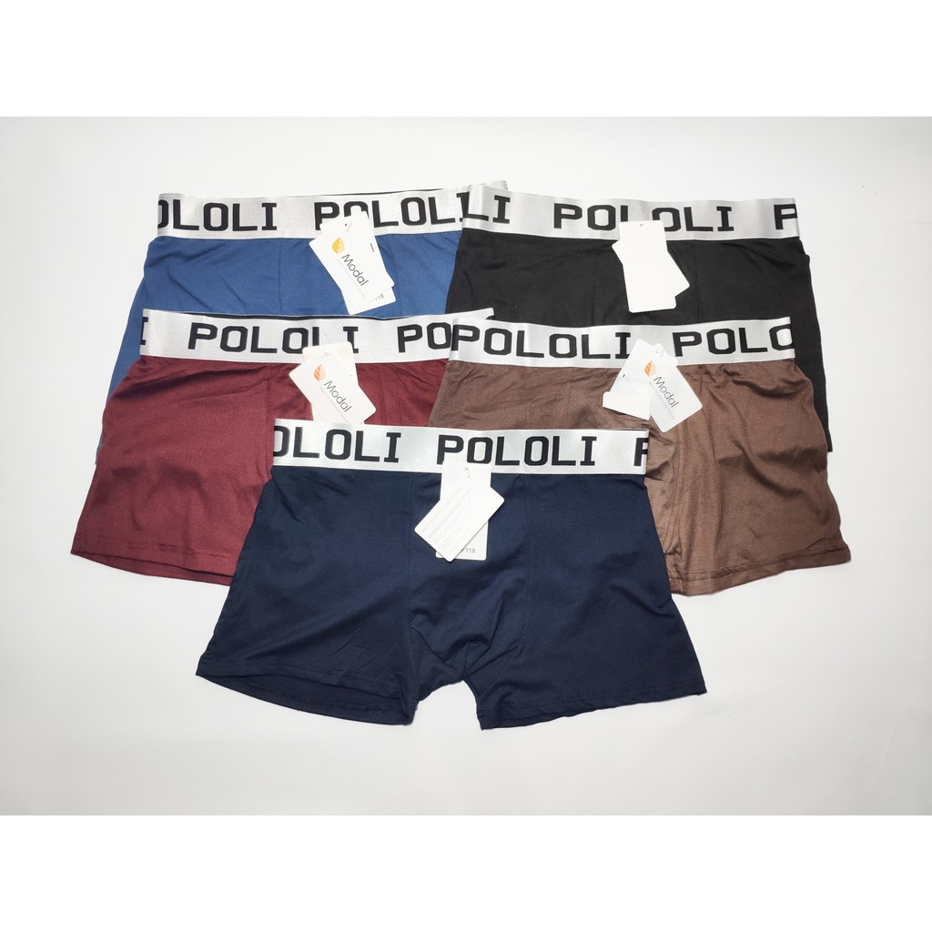 Jual Celana Dalam Pria Boxer Pololi 118 Import Size M L XL CD Cowok