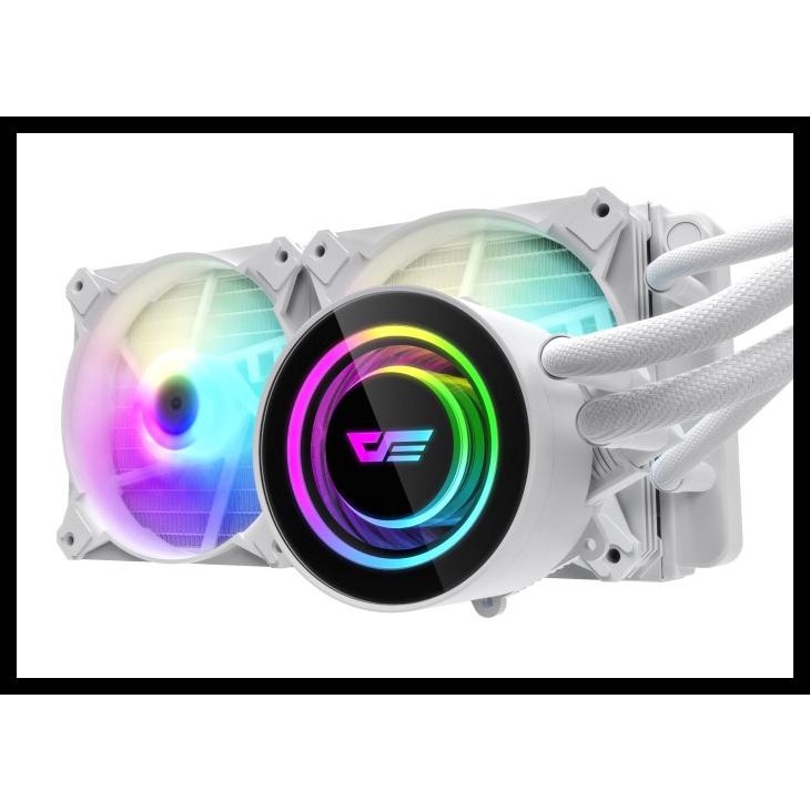 Jual Aigo Darkflash Twister Dx White Argb Led Mm Aio Liquid