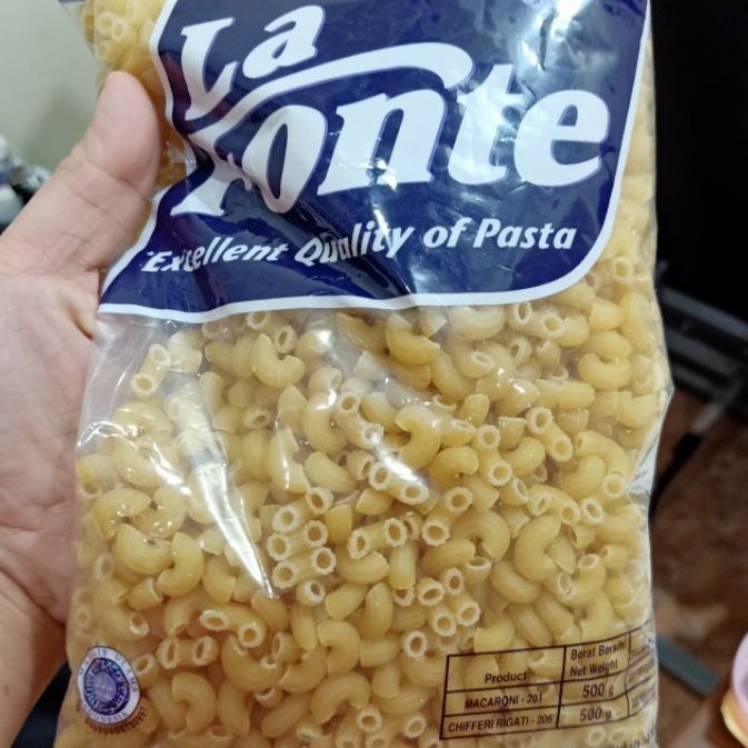 Jual La Fonte Chifferi Rigati 500 Gram Macroni 1 Pack Shopee