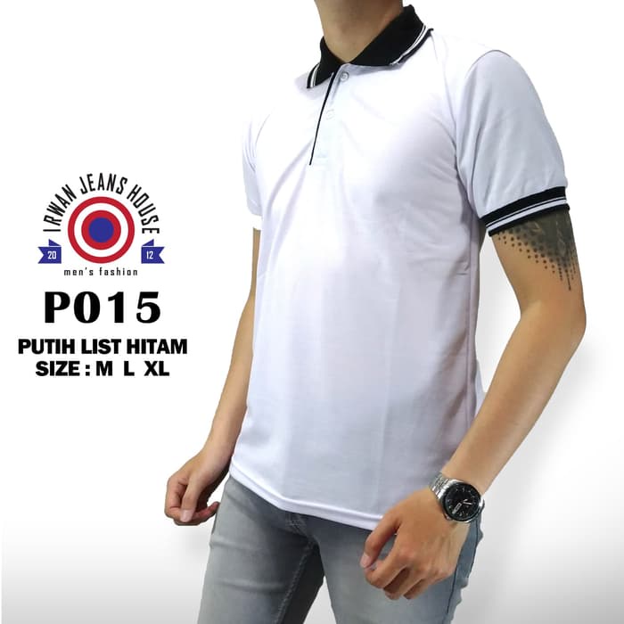 Jual KAOS POLOS BERKERAH PRIA KAOS POLO SHIRT BAJU POLOSHIRT COWOK