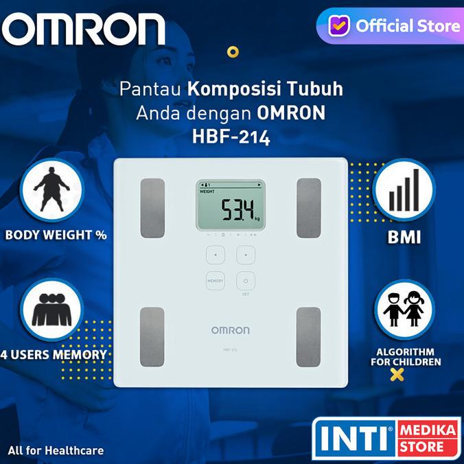 Jual Omron Timbangan Badan Digital Bmi Visceral Fat Body Age Bone Hbf