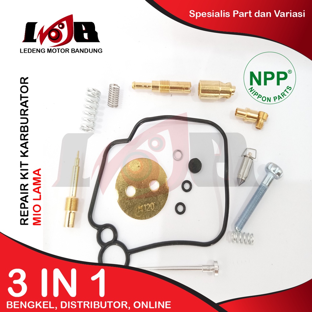 Jual Npp Repairkit Karburator Mio Lama Parkit Carbu Carburator Set