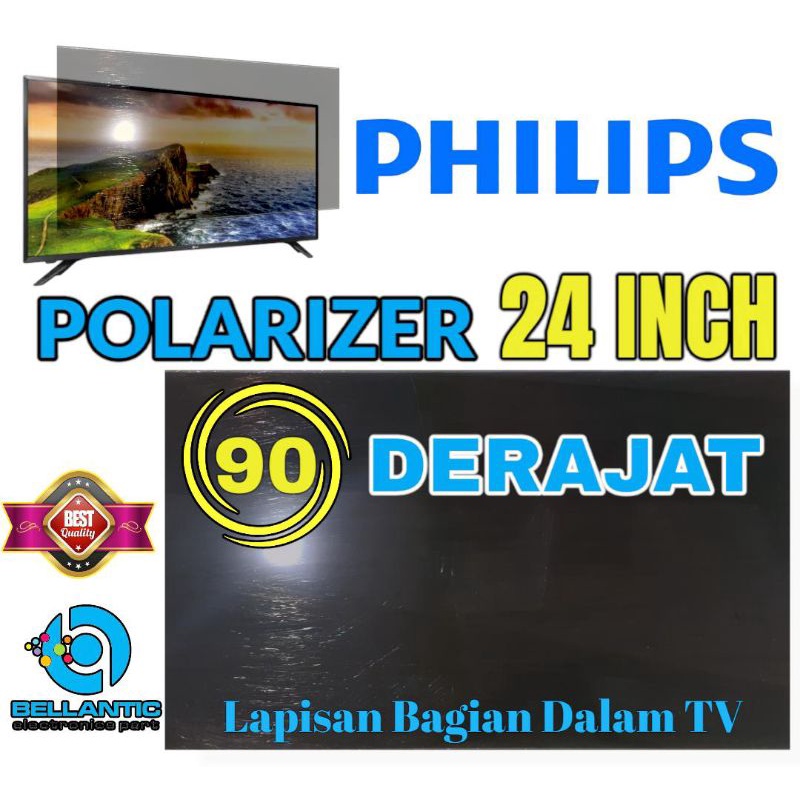 Jual Polaris Polarizer Lcd Led Inch Derajat Pelapis Plastik Film