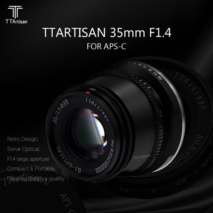 Jual Lensa Ttartisan Mm F Aps C For Fuji Fx Mount Shopee Indonesia