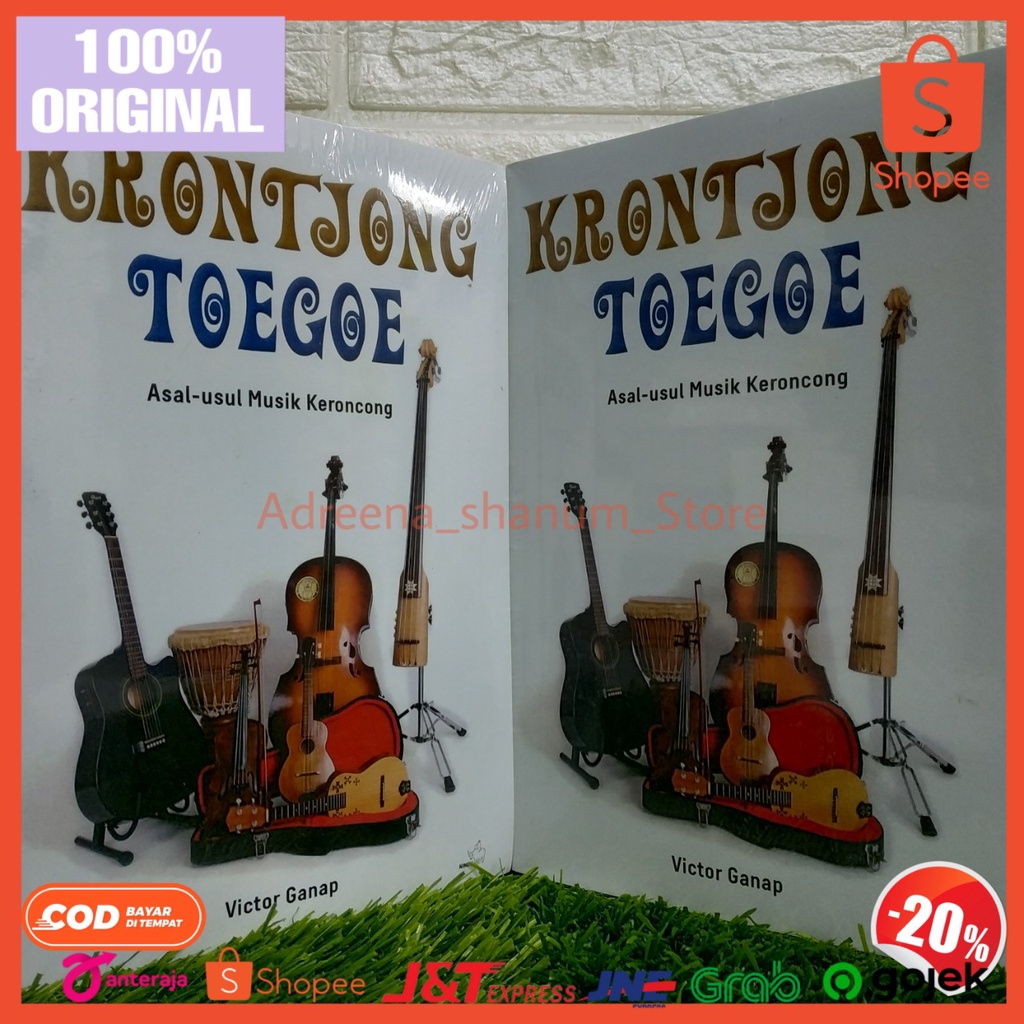 Jual Buku Krontjong Toegoe Asal Usul Musik Keroncong Shopee Indonesia