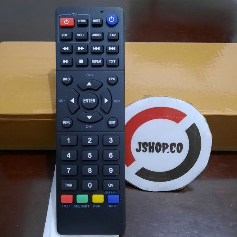 Jual Remote Remot Stb Receiver Polytron Dvb T T Pdv Pdv