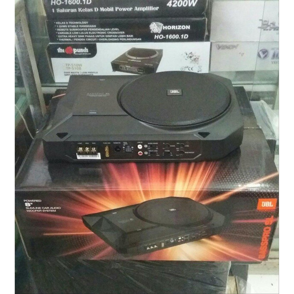 Jual Subwoofer Sub Woofer Kolong Aktif Bass Pro Basspro Merk Jbl Inch