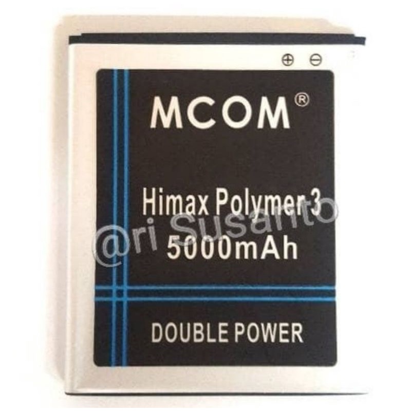 Jual Baterai Mcom For Himax Polymer Double Power Mah Shopee