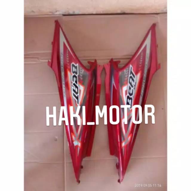 Jual BODY BELAKANG KANAN KIRI BEAT KARBU STRIPING MERAH Shopee Indonesia