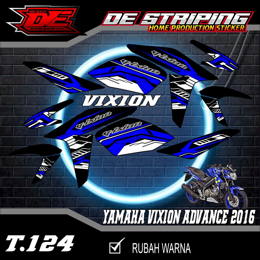 Jual Striping Variasi Motor Vixion Advance Semifull T Shopee