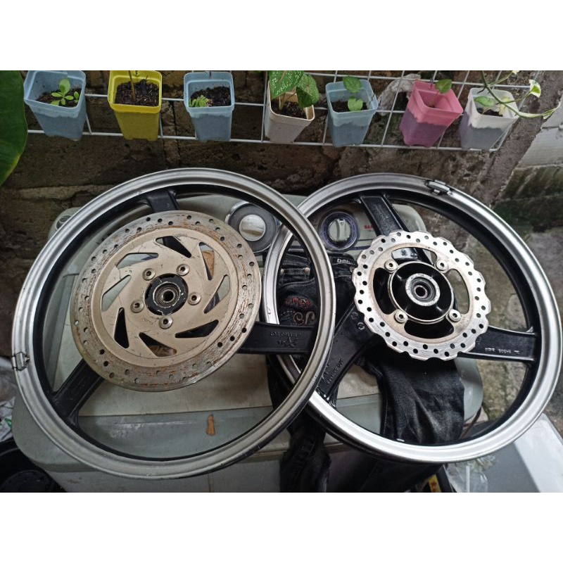 Jual Velg Pelek Kawasaki Ninja R Racing Palang Original Ori Copotan