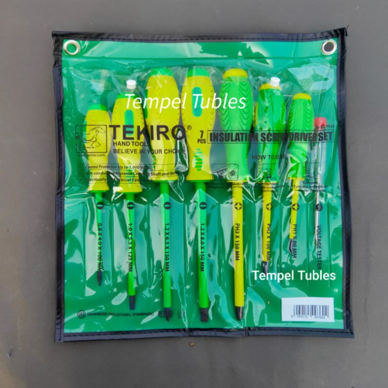 Jual Obeng Set Listrik 7 Pcs Shopee Indonesia