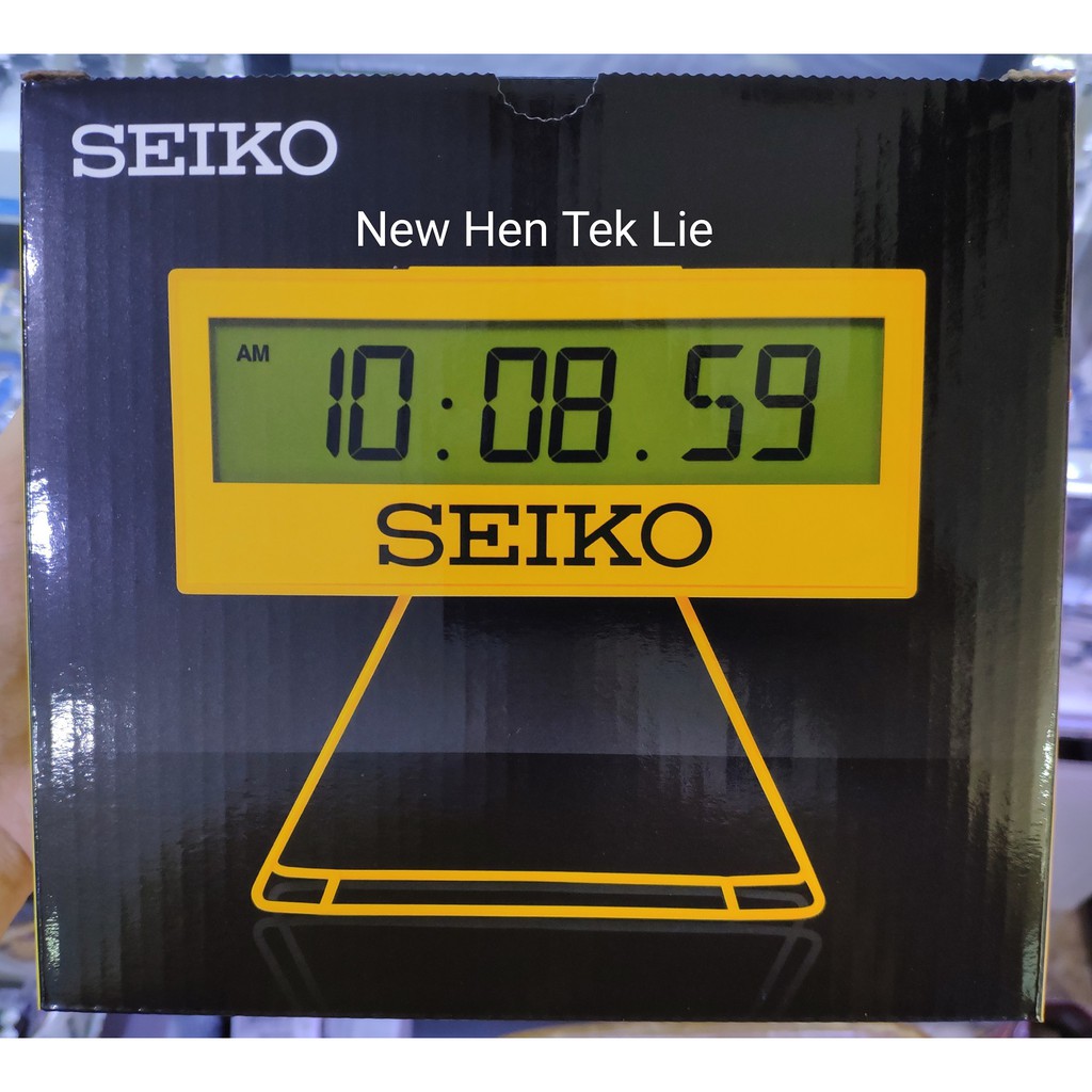 Jual Seiko Limited Edition Gold QHL084G Jam Alarm Timer 17 6 Cm