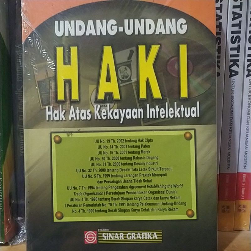 Jual Undang Undang Haki Hak Atas Kekayaan Intelektual Shopee Indonesia