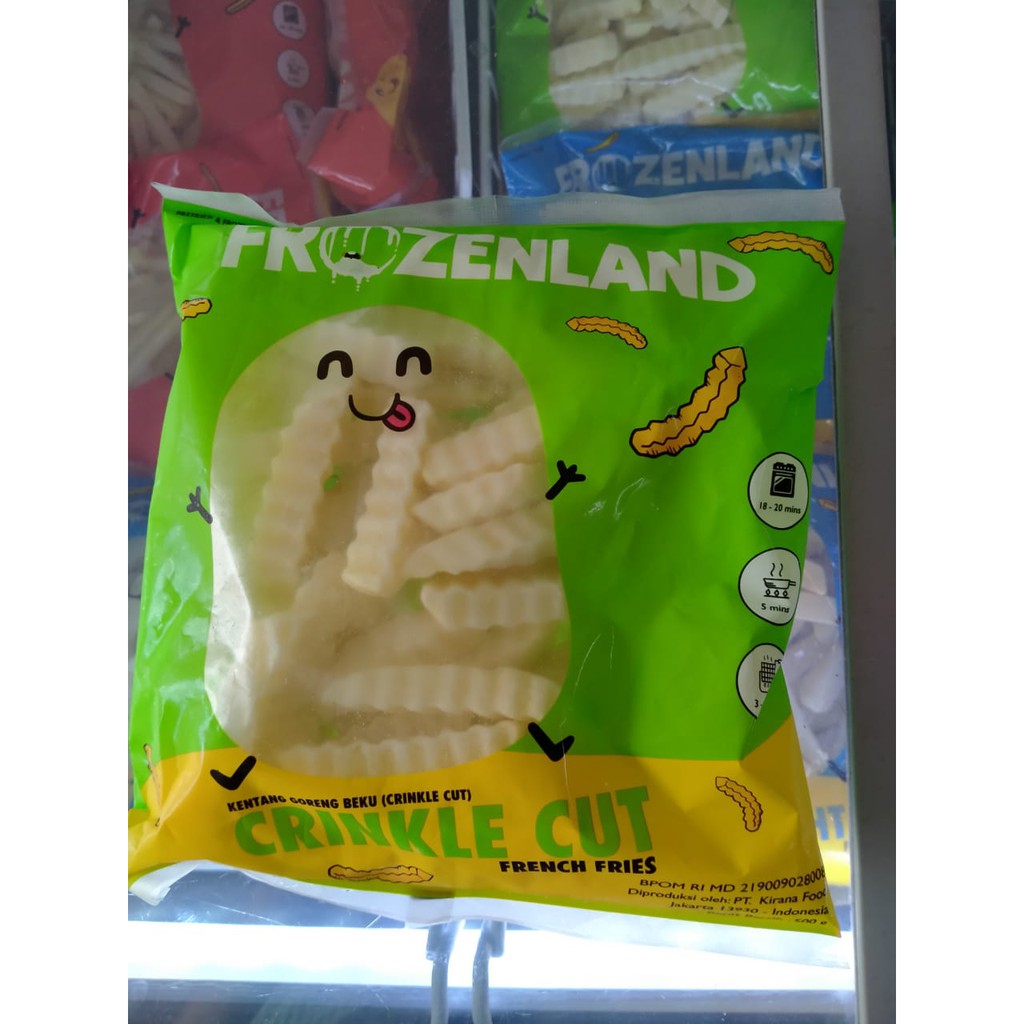 Jual Frozenland Kentang Crinkle G Shopee Indonesia