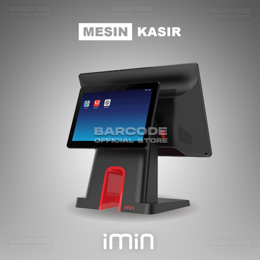 Jual Mesin Kasir Pos Touchscreen Imin D Android Dual Display Gb