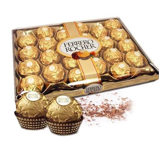 Jual FERRERO ROCHER 24 PCS COKELAT FERRERO ROCHER COKELAT HAZELNUT