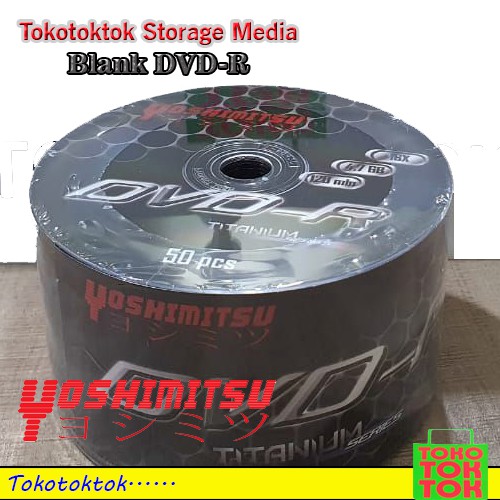 Jual Dvd R 16x Bulkpack 50 Yoshimitsu Dvdr 16x Yoshimitsu Shopee