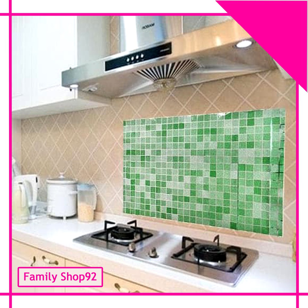 Jual Fs Wall Stiker Dapur Mosaik Wallpaper Dinding Hiasan Dapur Anti